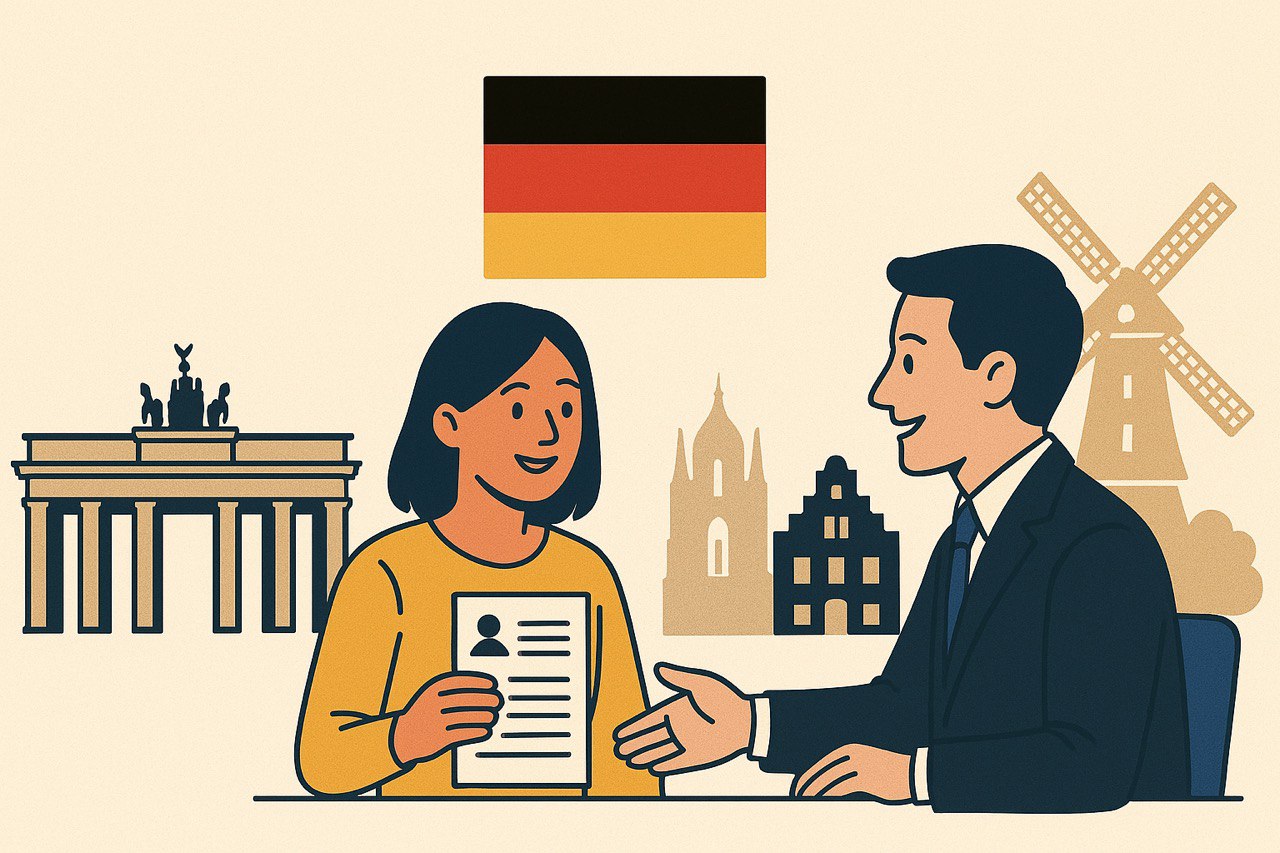 How to get the job in Germany and become a resident or a citizen